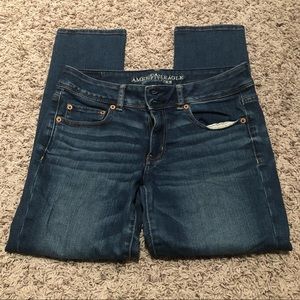 American Eagle Skinny Crop Jeans Size 6